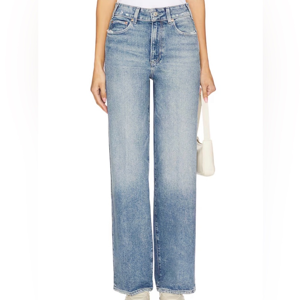 PAIGE Anessa Light Blue Flare Jeans